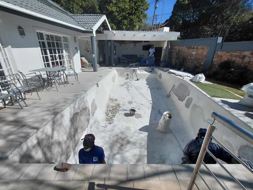 Pool Builder Johannesburg northcliff pool reline