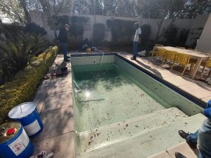 Pool restoration Hyde Park